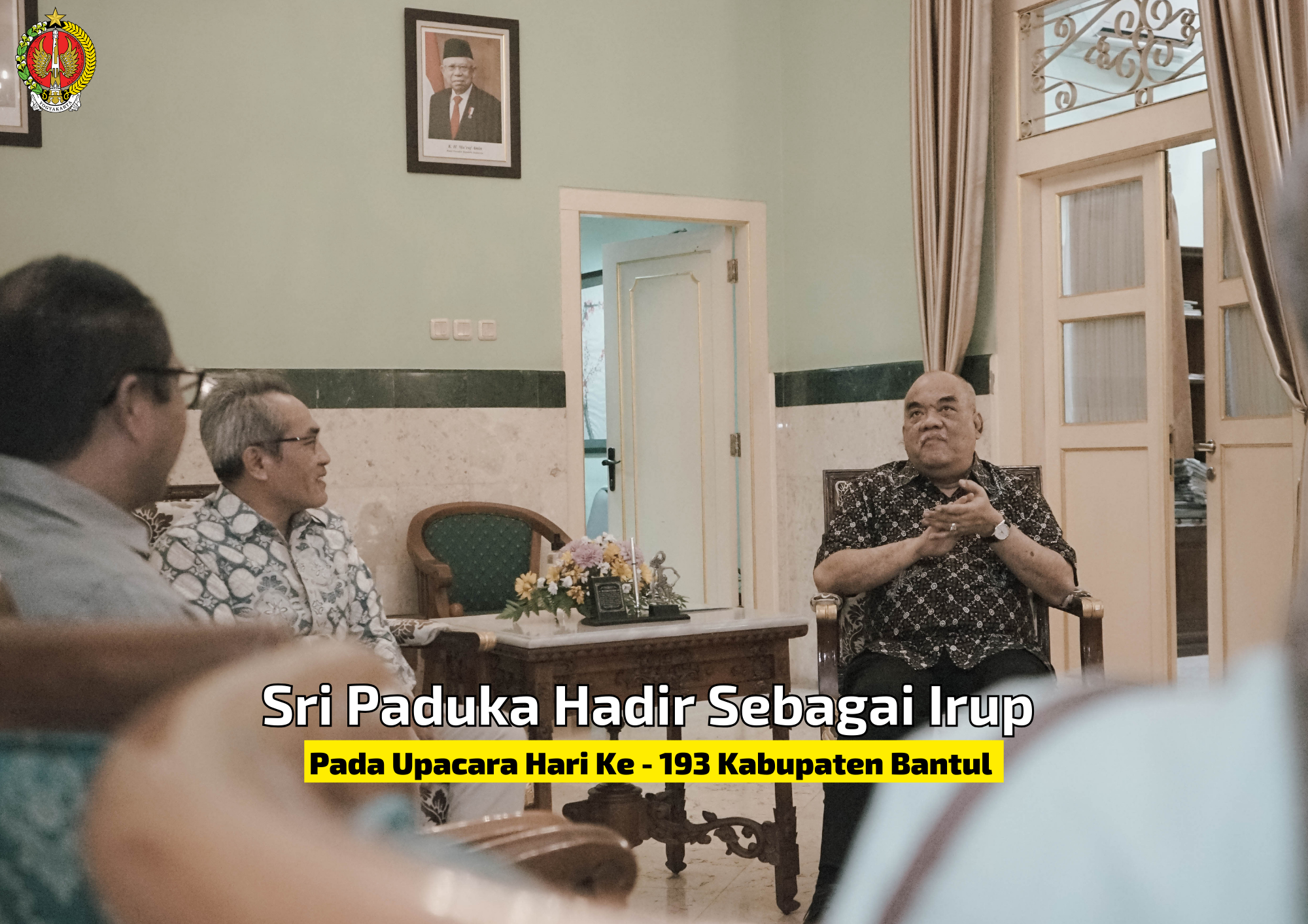 Sri Paduka Hadir Sebagai Irup Upacara Hari Jadi Ke-193 Kabupaten Bantul