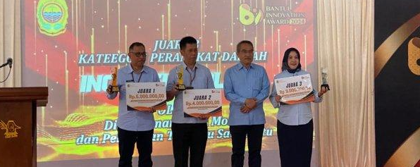 Pemkab Bantul Berikan Penghargaan kepada Sejumlah Instansi melalui Bantul Innovation Award 2024